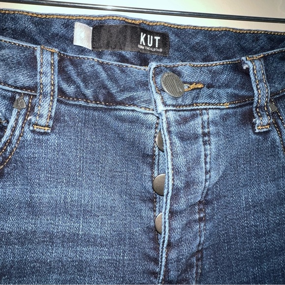 Kut from the Kloth Juliet Slouchy Boyfriend‎ Jean butterfly size 4 - Picture 9 of 13